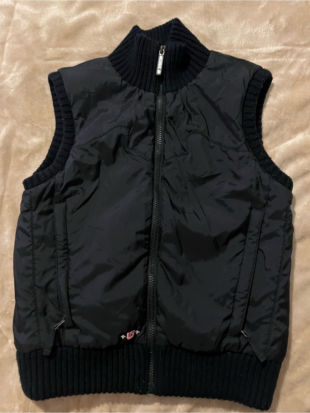 Womans Burton Black Vest XS
